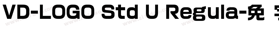 VD-LOGO Std U Regula字体转换